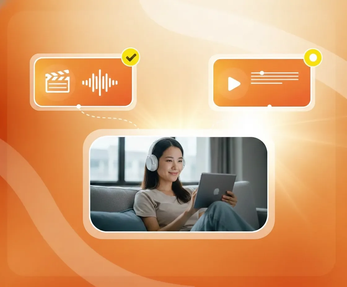 Watch movies and look up vocabulary while learning English